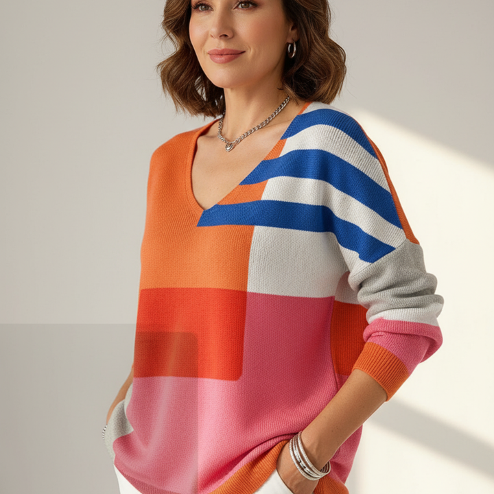 ANAIS | V-neck svetr