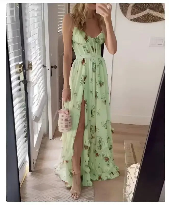 Zaria | Elegantní květinové šaty
