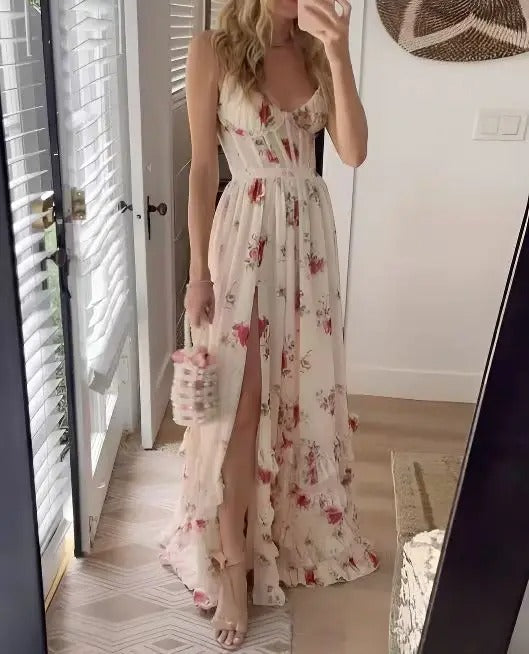 Zaria | Elegantní květinové šaty