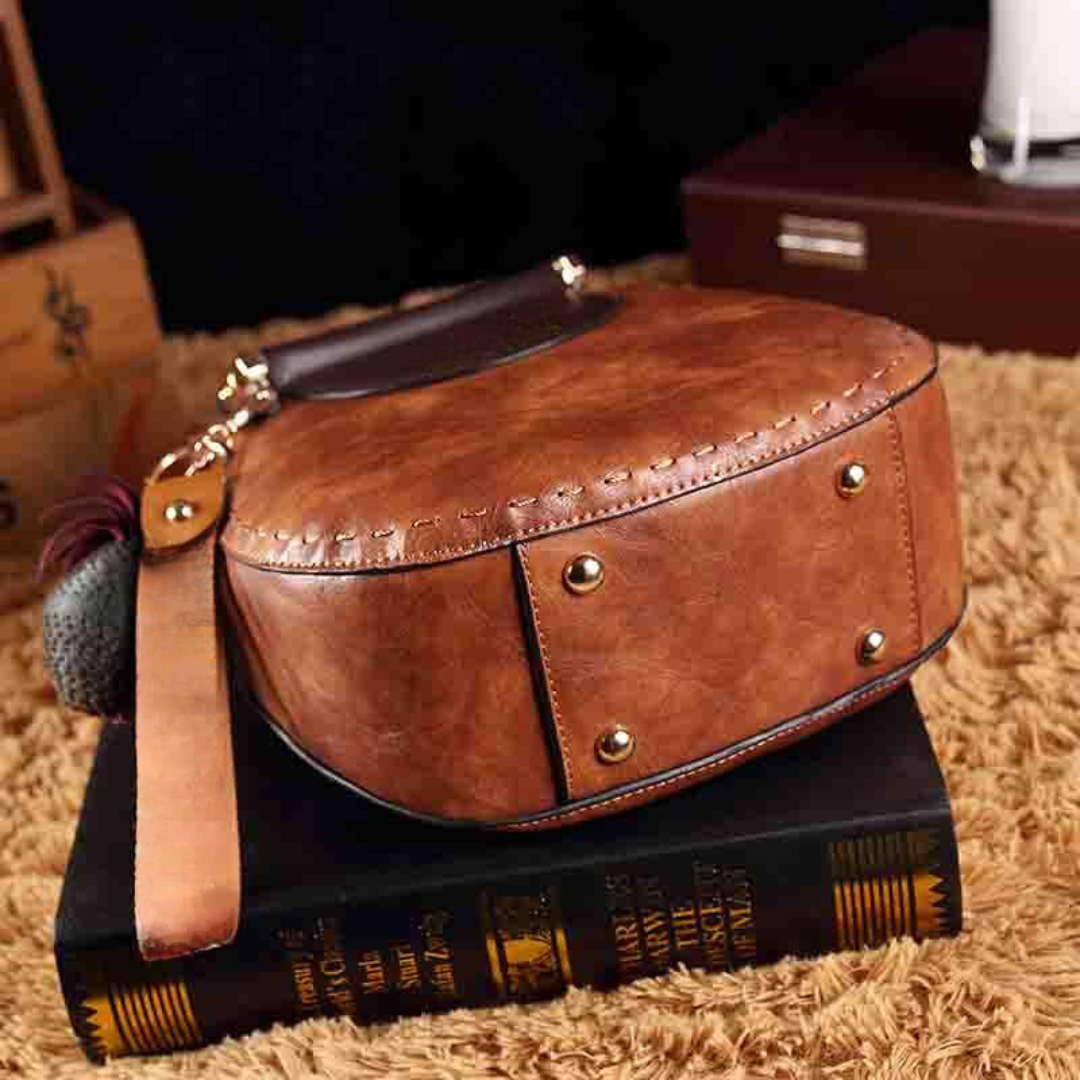 Vera - Elegantní kožená crossbody taška