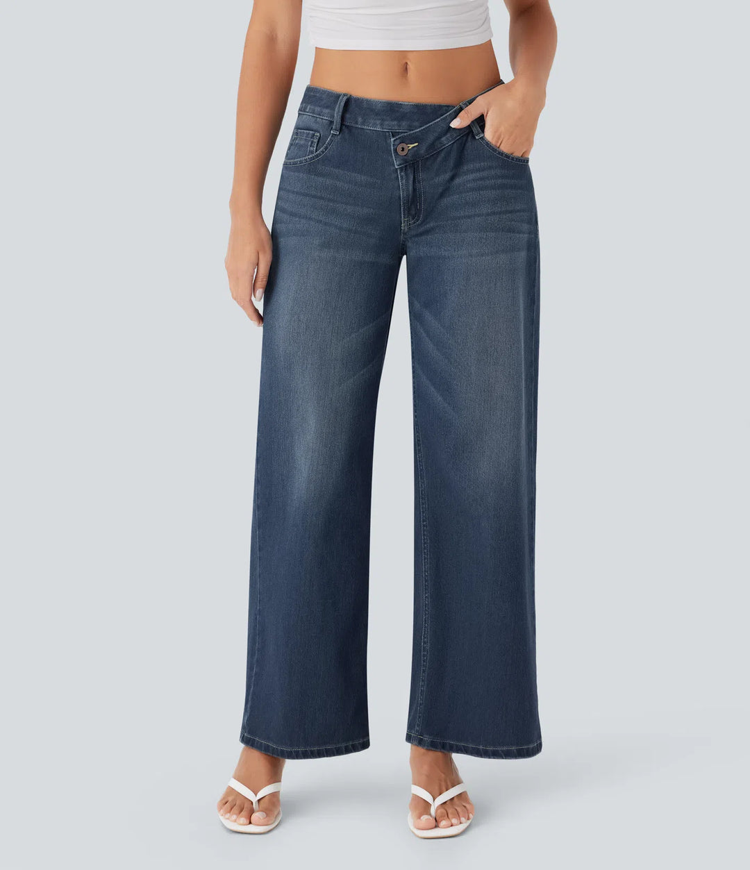 Arden – Ležérní dámské wide-leg džíny ve více barvách