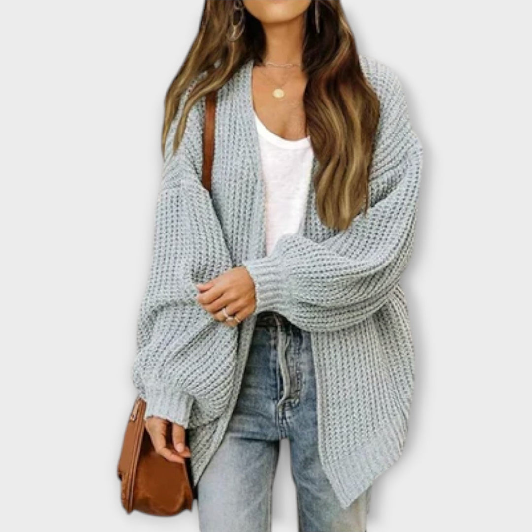 Ležérní pletený cardigan