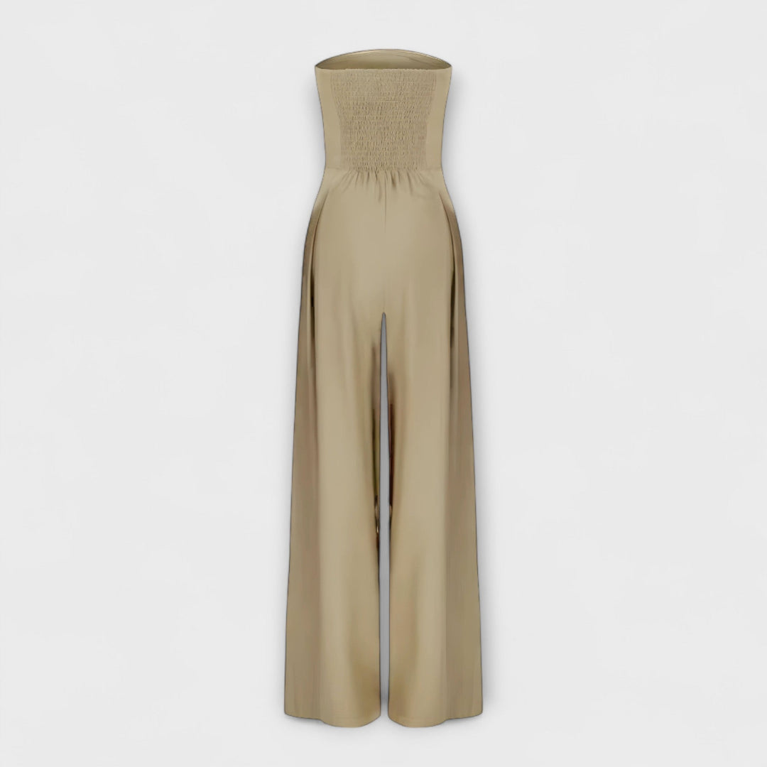 Amélie - Elegantní bezramenný overal