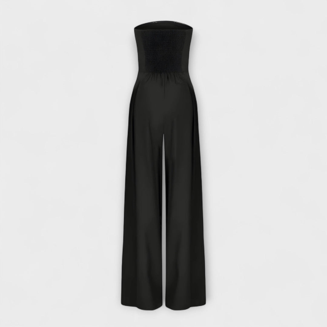 Amélie - Elegantní bezramenný overal