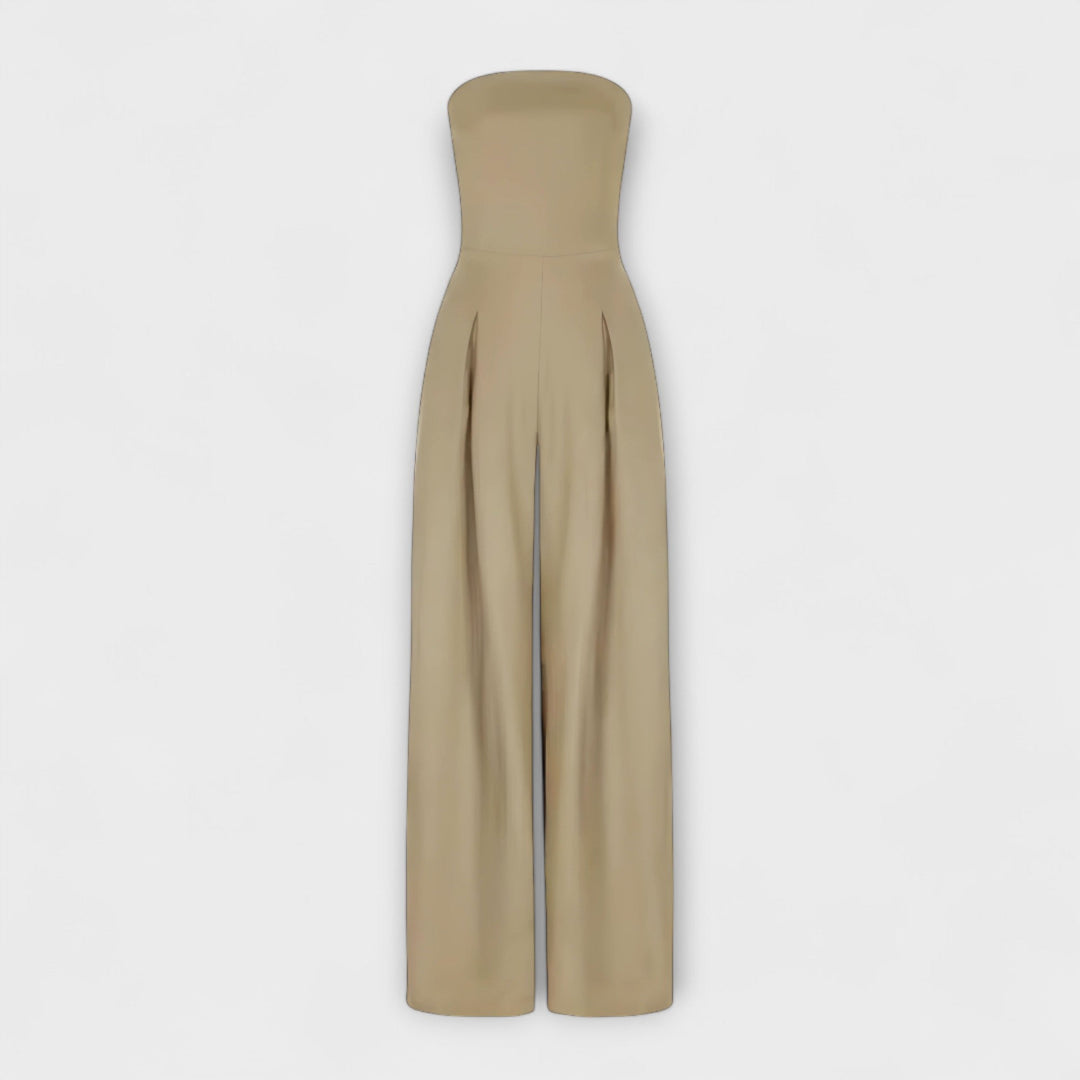 Amélie - Elegantní bezramenný overal