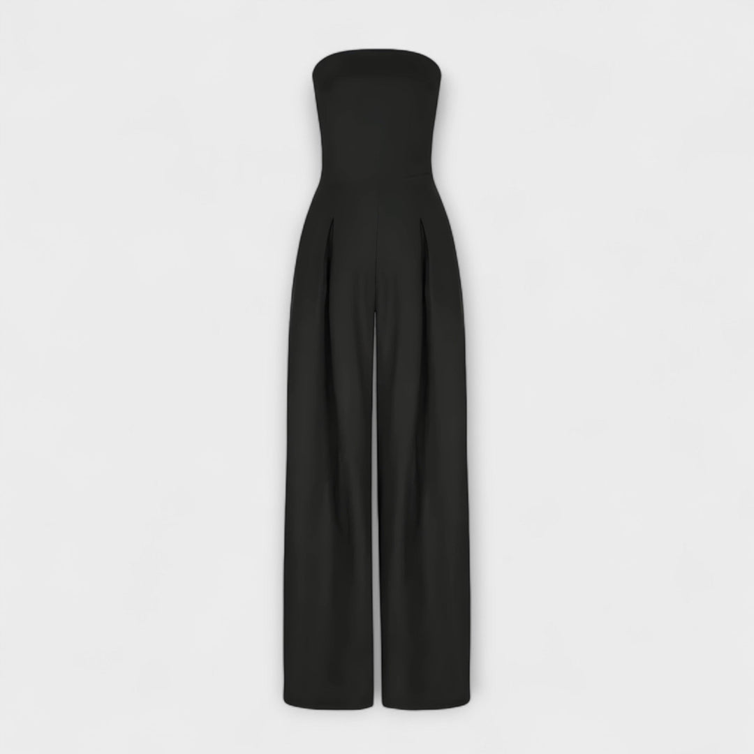 Amélie - Elegantní bezramenný overal