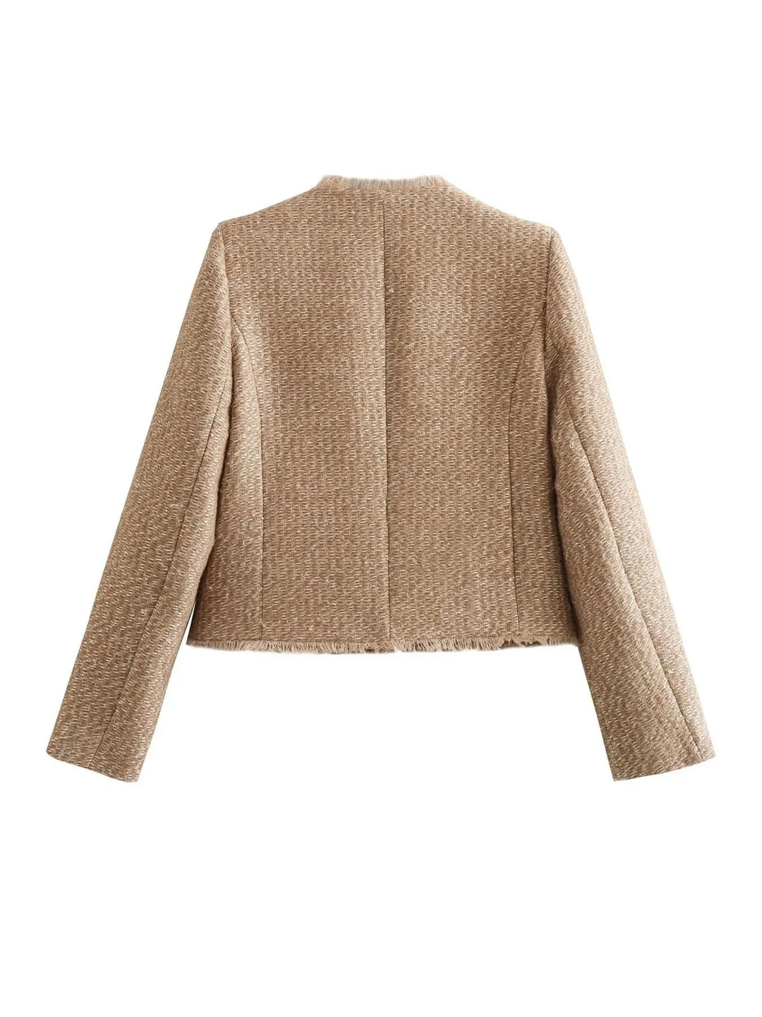 Clarette – Elegantní vlněné sako s knoflíky ve stylu Chanel