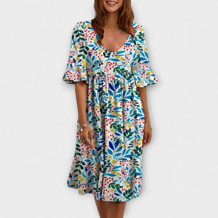 Ulla - Elegantní Casual Letní Šaty