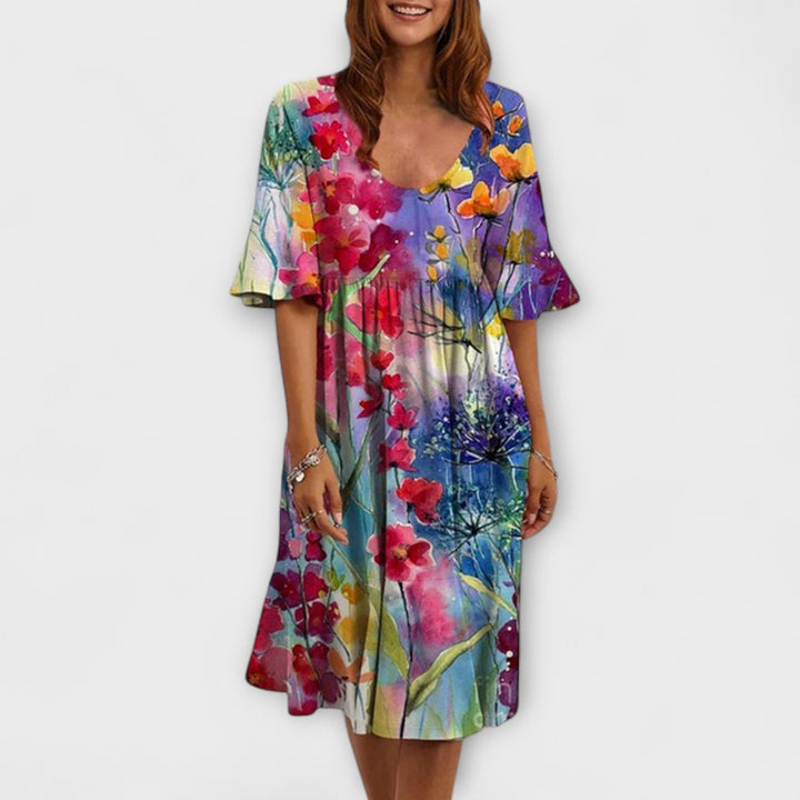 Ulla - Elegantní Casual Letní Šaty