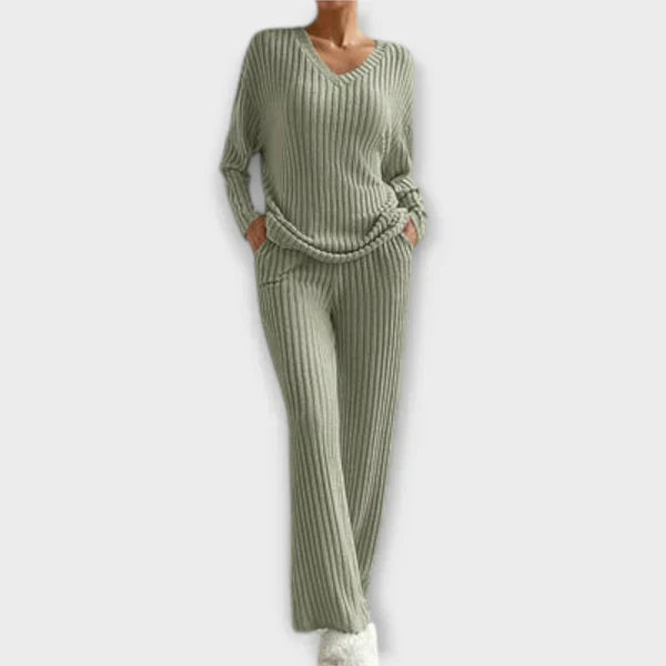 Geribbelde Lounge Set