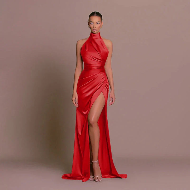 Livia | Elegantní šaty se rozparem