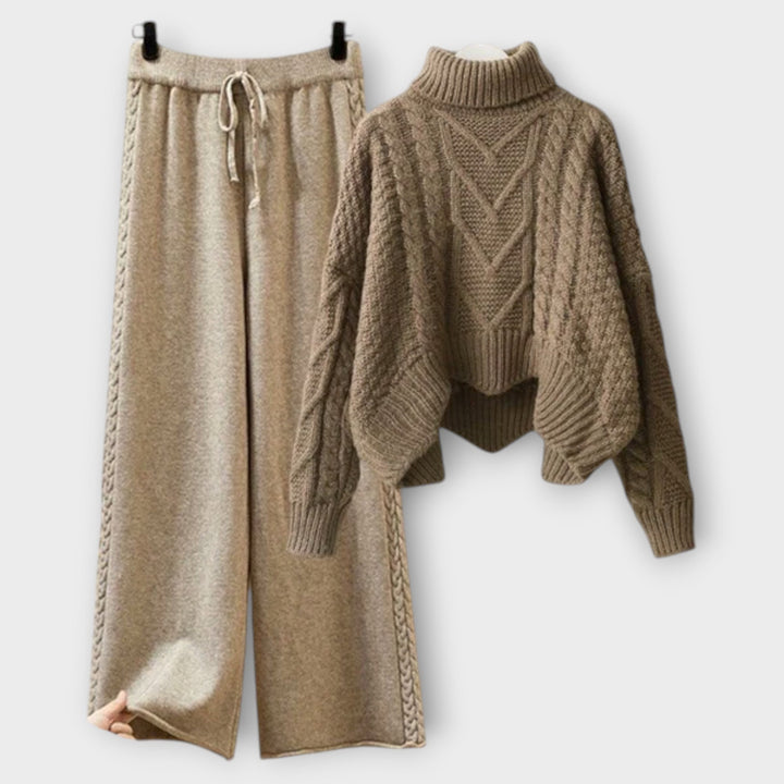 Elegantní pletený set