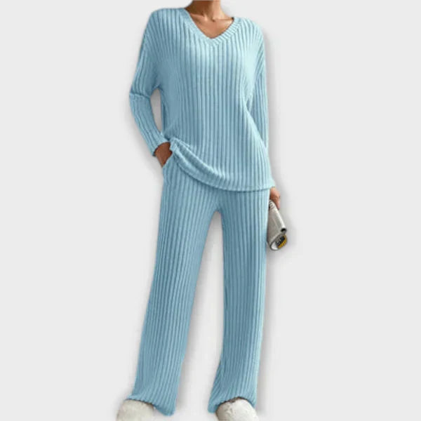 Geribbelde Lounge Set