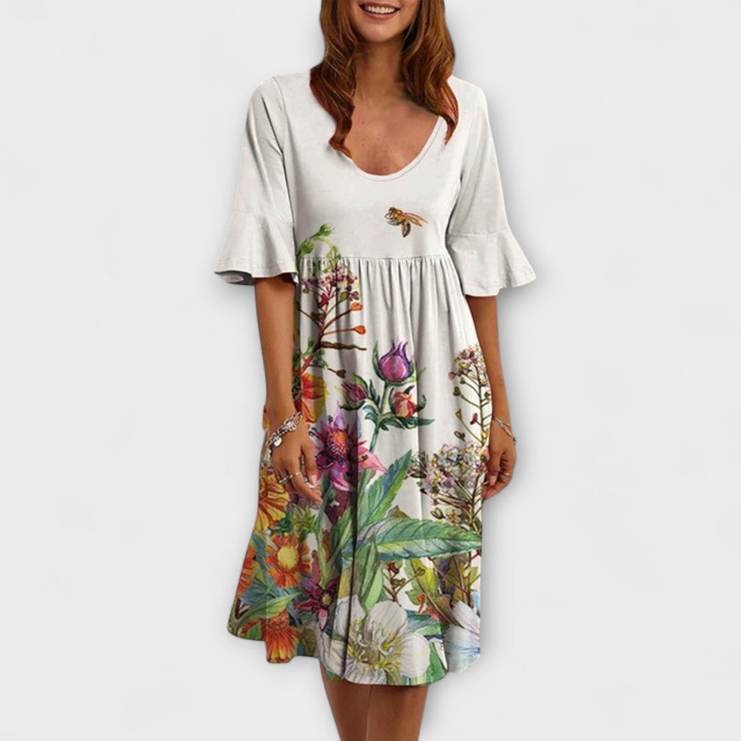 Ulla - Elegantní Casual Letní Šaty