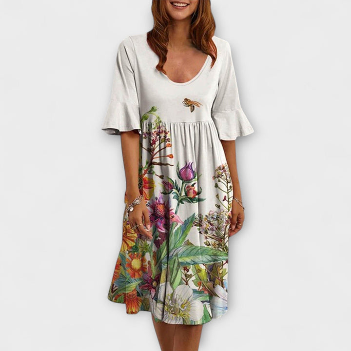 Ulla - Elegantní Casual Letní Šaty
