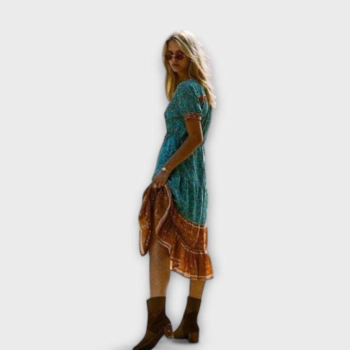 Boho Midi-šaty