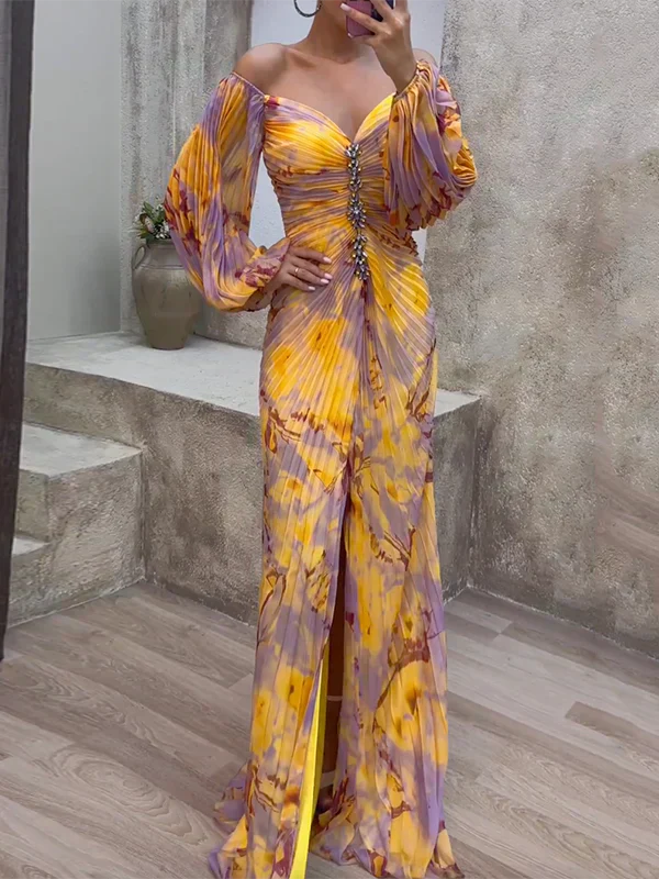 Selina | Elegantní šaty s výstřihem do V