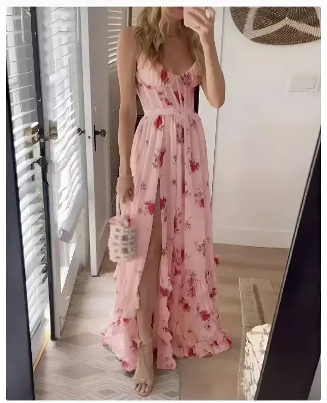 Zaria | Elegantní květinové šaty