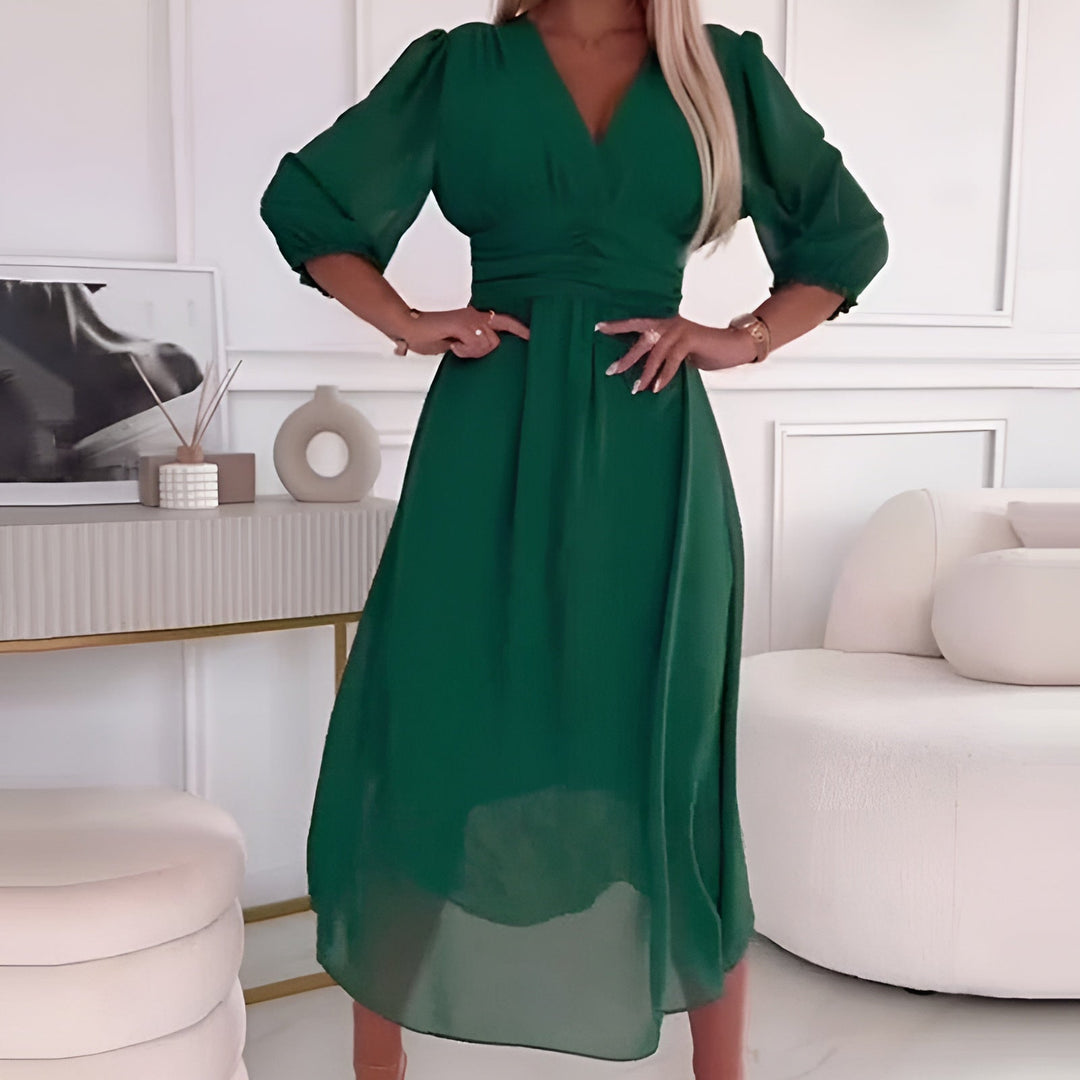 Nia | Stylové zavinovací šaty
